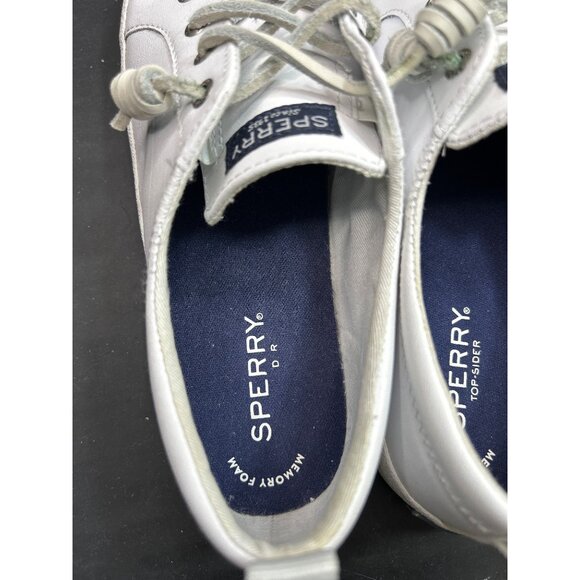 Sperry Top-Sider STS82371 Crest Vibe Women's White Sneakers 8.5 All Leather - Picture 7 of 10